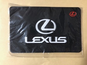 珍品　LEXUS　レクサスロゴ　滑り止めマット　送料0円　今だけ価格！　LC500 LS500 RX500 UX200 RX570 IS300 ES300 RCF