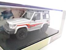 PARA64　1/64　2014 Toyota Land Cruiser LC71 Silver　RHD　PA-65566　トヨタ ランドクルーザー　シルバー_画像2