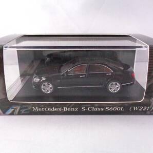 モーターヘリックス 1/64 Mercedes-Benz S-Class S600L W221 Black メルセデスベンツ Sクラス ブラック ②の画像1