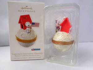 ホールマーク　Hallmark　KEEPSAKE　クリスマスオーナメント　スヌーピー　アストロノーツ　NASA’S 50YEARS　SNOOPY　2008