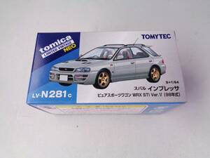 トミカリミテッドヴィンテージネオ　1/64　スバル インプレッサ ピュアスポーツワゴン WRX STi Ver.V 98年式　LV-N281c　②