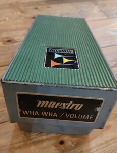 maestro　WW-2 WHA-WHA VOLUME PEDAL　ヴィンテージ　1960年代　ワウ/ボリューム・ペダル　ジャンク　