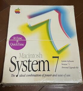 Apple Macintosh System7 英語版