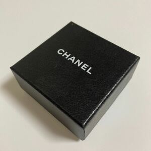 即決☆CHANEL シャネル 空箱 ヴィンテージ ブラック アクセサリー 箱 BOX 6.8×6.8×3.3cm 