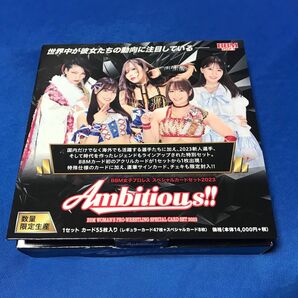 BBM 2023 女子プロレス Ambitious!! レギュラーセット 47枚 KAIRI 安納サオリ 荒井優希 志田光 里歩