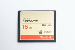 #15a SanDisk サンディスク Extreme 16GB CFカード コンパクトフラッシュ 120MB/s UDMA7