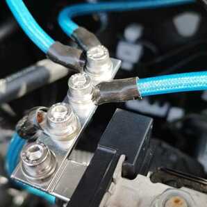 ZC33S アーシングステー 特殊メッキ処理済 電流センサー トルクアップ レスポンスアップ 音質改善汎用 スズキ車 カレントセンサーの画像6