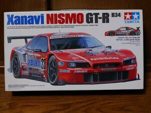 タミヤ TAMIYA ザナヴィ ニスモ GT-R （R34） （1/24スケール スポーツカー No.268 24268）未組立 プラモデル