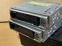 希少動作品□ケンウッド製1DIN+1DIN CD/カセットデッキ Z505/X505 動作確認済み_画像6