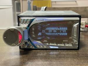 Хорошее состояние □ Panasonic 2din CD/MD/Cassette Deck CQ-VX707MSD Операция подтверждена сумасшедшая кобра