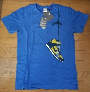 NIKE ナイキ Tシャツ DUNK ダンク 肩掛け 半袖Tシャツ 復刻 ビンテージ 新品 未使用 匿名配送