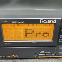 Roland/ローランド DTM 音源 モジュール SOUND CANVAS pro 通電、ボタン動作確認 【DTM-88PA】_画像9