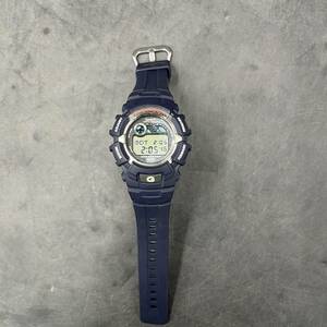 CASIO/カシオ 〈動作品 電池交換済み〉G-SHOCK ネイビー WATER 20 BAR RESIST 2276 デジタル Gショック SHOCK RESIST 【G-2110】