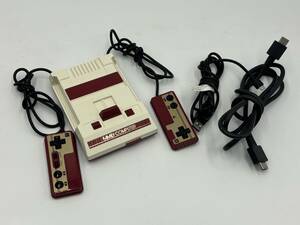 Nintendo/任天堂 クラシックミニ FAMILY COMPUTER/ファミリーコンピュータ 本体 コントローラー 現状品 CLV-101