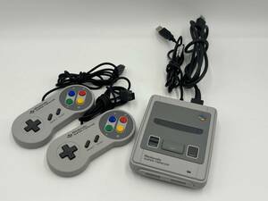 Nintendo/任天堂 クラシックミニ SUPER FAMICOM/スーパーファミコン 本体 コントローラー 現状品 CLV-301/CLV-202