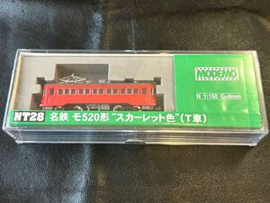 MODEMO Nゲージ 名鉄 NT28 モ520形 スカーレット色(T)