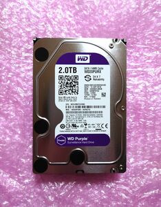 Western Digital WD20PURX 2TB HDD 使用時間253時間 DIGA 監視カメラ