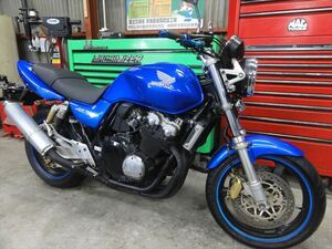 車検２年付き　☆★ＣＢ４００ＳＦ　Ｖテック　前後タイヤバリ山　プラグ・オイル新品　★☆ 車検付き　全国発送可