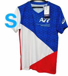 アシックス 半袖　Tシャツ　S 速乾 吸汗　トップス　シャツ スポーツウェア　抗菌防臭 （メンズ） a77