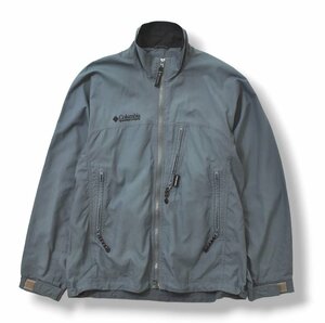 ★90s ヴィンテージ 古着 コロンビア columbia ナイロン ジャケット M グレー パッカブル PACKABLE リップストップ アウトドア ウェア★