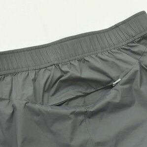 ♪美品 フェールラーベン FJALL RAVEN 7分丈 ウィンド ナイロン パンツ S グレー トレッキング クライミング ライン入 アウトドア ウェア♪の画像5