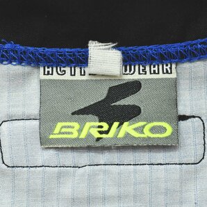 ★Activent 軽量 防水 透湿 ブリコ BRIKO リップストップ レーシング シェル ジャケット L ブルー バイク ライディング ゴアテックス★の画像4