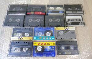 カセットテープ　14点　UX-PRO JHF等　ハイポジ10点　ノーマル4点　