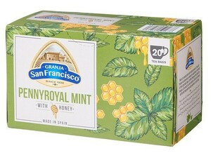  gran is San Francisco honey mint tea 20 sack go in x3 box 