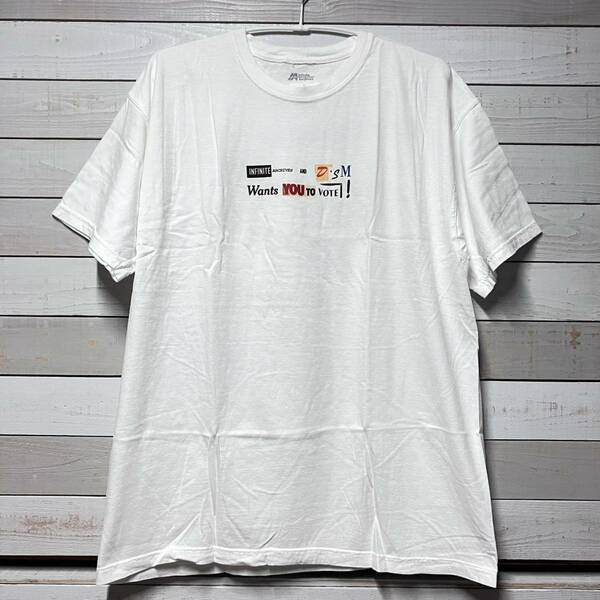 Sz XL INFINITE ARCHIVES DSM WHITE TEE インフィニティ アーカイブ Tシャツ ホワイト DOVER STREET MARKET ドーバーストリートマーケット