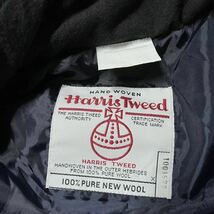 SIZE L GOODENOUGH HARRIS TWEED WOOL JACKET グッドイナフ ハリスツイード ウール ジャケット ブロックチェック GDEH GE_画像7