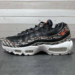 即決送料無料 27cm NIKE AIR MAX 95 SE JUST DO IT JDI BLACK AV6246-001 ナイキ エア マックス ジャストドゥイット ブラック