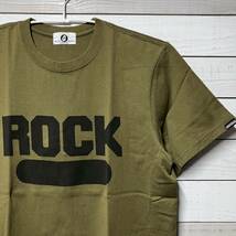 SIZE M GOODENOUGH GDEH GE OLIVE ROCK TEE SHIRT グッドイナフ オリーブ Tシャツ_画像3