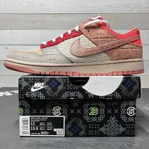 30cm NIKE DUNK LOW SP FN0316-999 WHAT THE CLOT ナイキ ダンク ローカット ワット ザ クロット_画像1