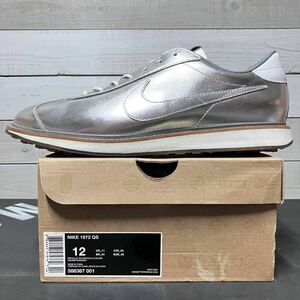 30cm NIKE 1972 QS SILVER 586367-001 2012 ナイキ クイックストライク シルバー