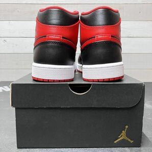 27.5cm NIKE AIR JORDAN 1 MID BRED DQ8426-060 ナイキ エア ジョーダン ワン ミッド ブレッドの画像3