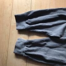 クロコダイル ポロシャツ 日本製 170-1-35 メンズ L グレー 黒ワニ_画像5