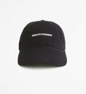 2024ss 新作!!　US限定　日本未発売 Abercrombie & Fitch Small-Scale Logo Baseball Hat　本物をお届け!!