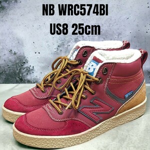 Редкий New Balance New Balance WRC574BI 25 см. Кроссовки Red Ladies New Balance Sneakers New Balance 574