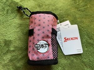 【新品】鬼滅の刃 SRIXON スリクソン ゴルフ ボールポーチ ピンク