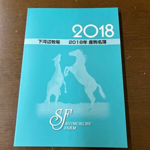 競馬　下河辺牧場　産駒名簿　2018