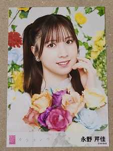 永野芹佳 AKB48 カラコンウインク Official Shop盤 劇場盤 購入特典生写真