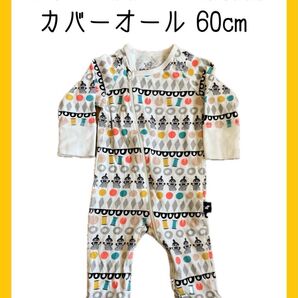 【値下げ】ムーミン reima カバーオール ロンパース 60センチ ミィ