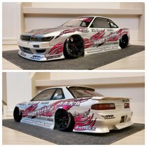 【即決・未走行】ボディのみ ADDICTION S13 D-MAX 1/10 アディクション NISSAN SILVIA シルビア _画像8