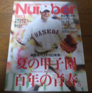 Numberナンバー883/夏の甲子園/百年の青春/斎藤佑樹/清原和博/箕島×星稜