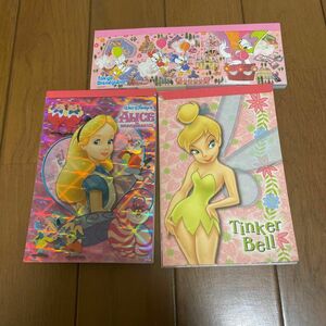 メモ帳　ディズニー　白雪姫　Tinker bell