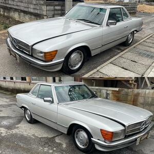 1985y　ベンツ 380SL　左ハンドル　走行9万km台　ハードトップ