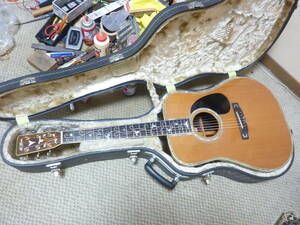 77年製 K.Yairi製 特注 ギター YW-2200 極上のハカランダ単板