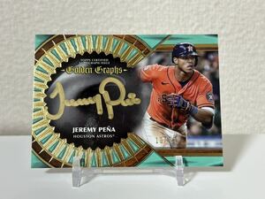 【30シリ！】Topps Five Star 2023 Jeremy Pena Golden Graphs Auto