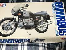 タミヤ ビックスケールシリーズ 1/6 BMW R 90S 未組立保管品。_画像1