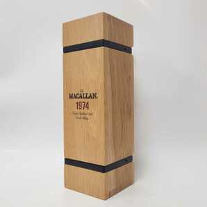 【未開栓】The MACALLAN ザ・マッカラン 1974 30年 1974-2004 ファイン&レア ウイスキー 700ml 56.5% 木箱付き 超希少 GA2の画像10